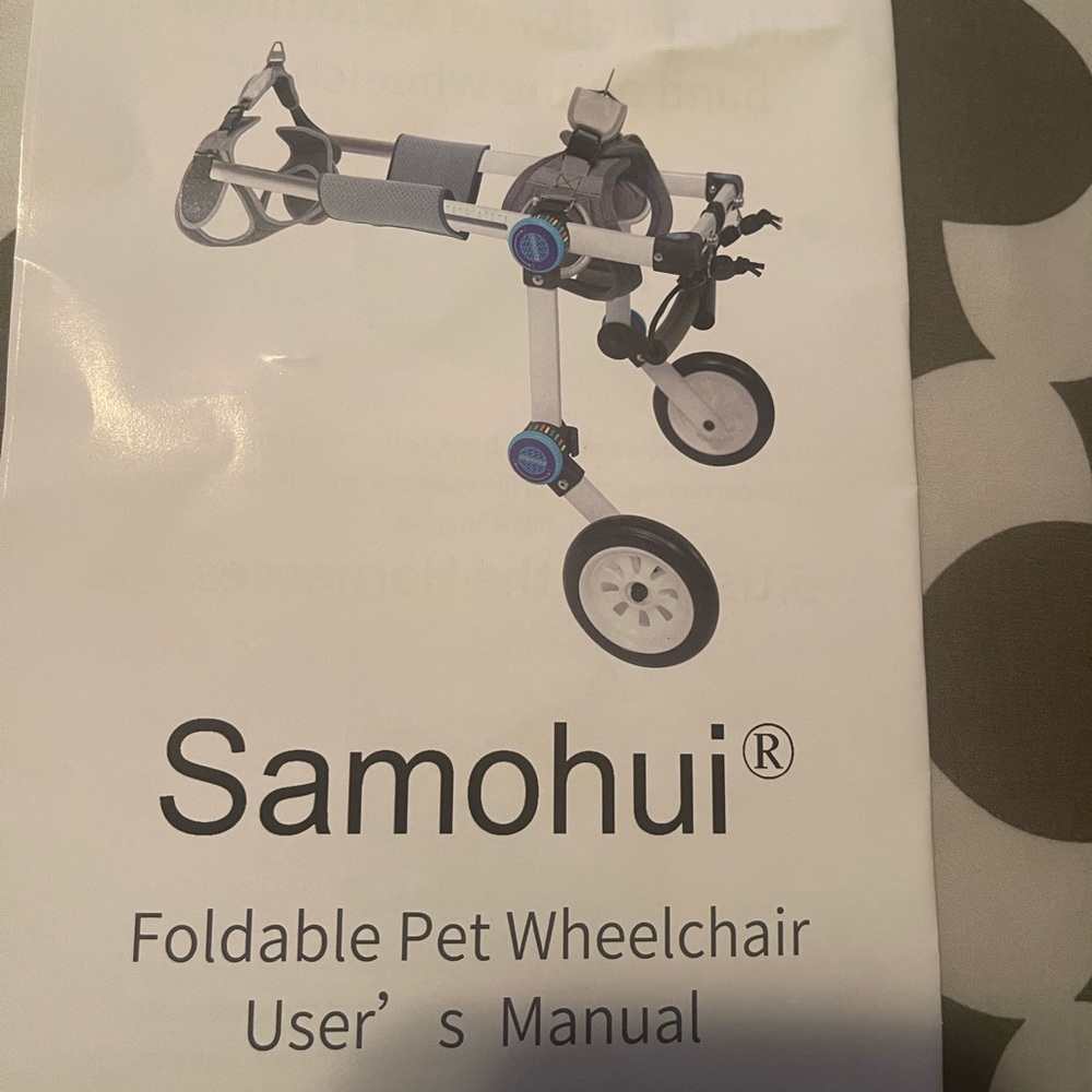 Samohui pet wheelchair